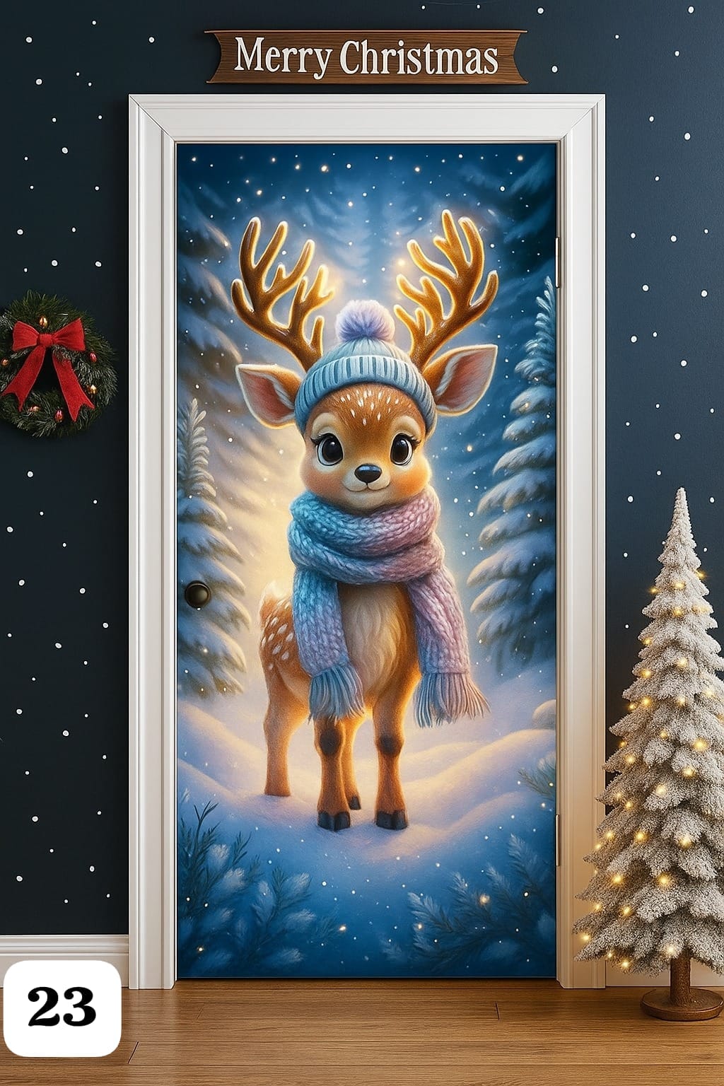 🎄✨ Funda Navideña para Puerta – LLEVA 2 X $119.999 ✨🎄