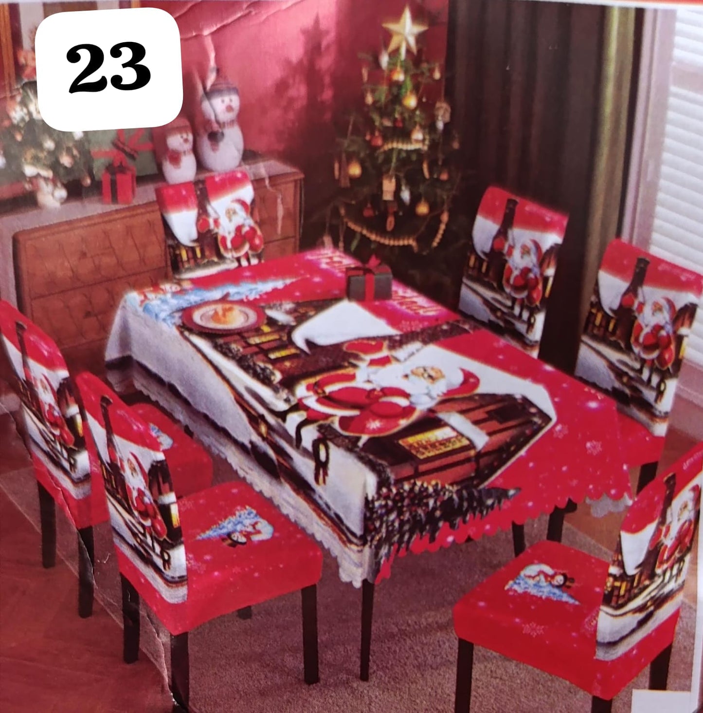 Renueva tu Comedor: Set Mantel + Fundas para comedor de 4 o 6 puestos