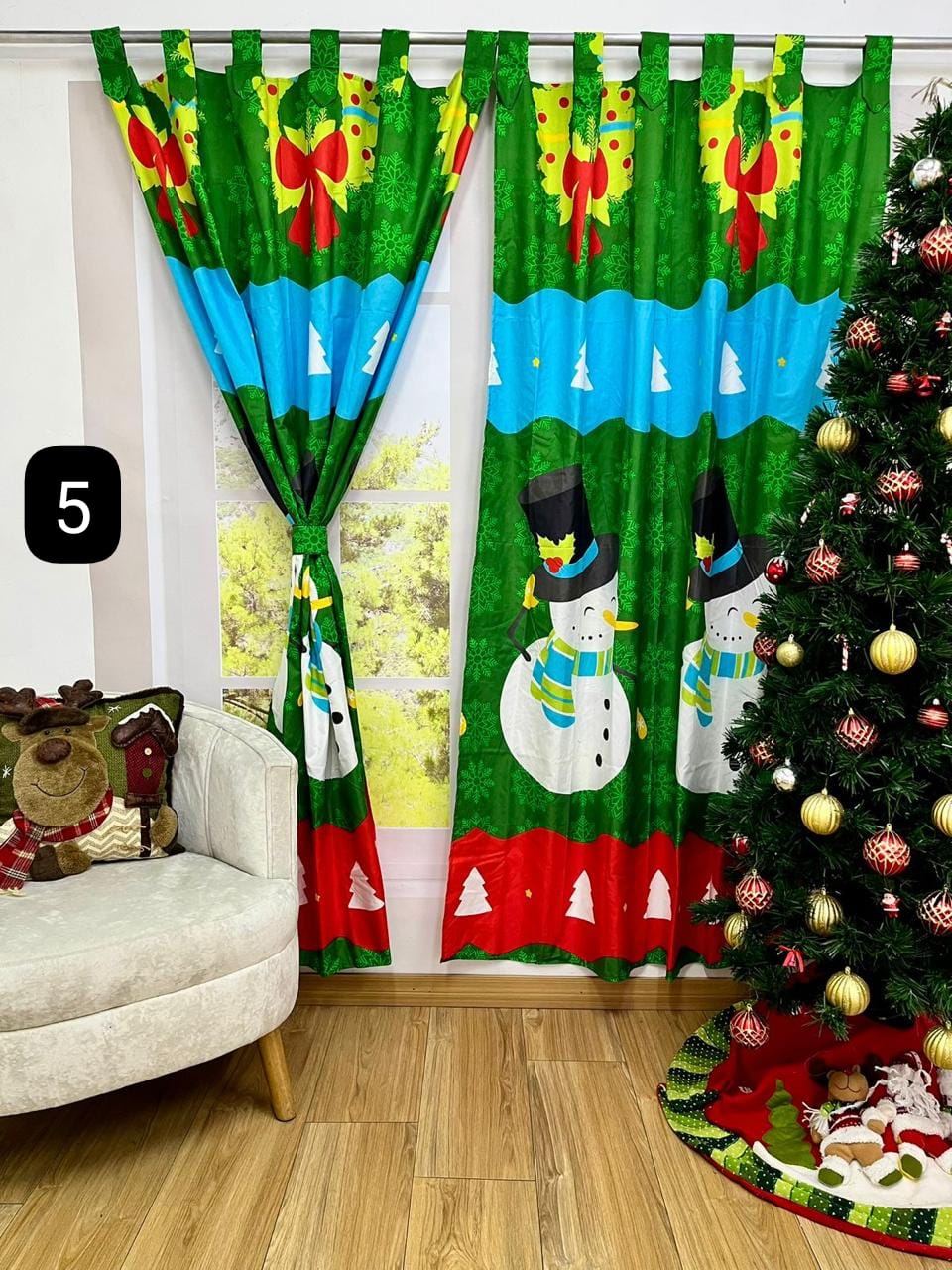 🎄✨ Decora tu hogar esta Navidad y llévate tus cortinas a precio especial – ¡Aprovecha YA! LLEVA 2 JUEGOS X $175000✨🎅