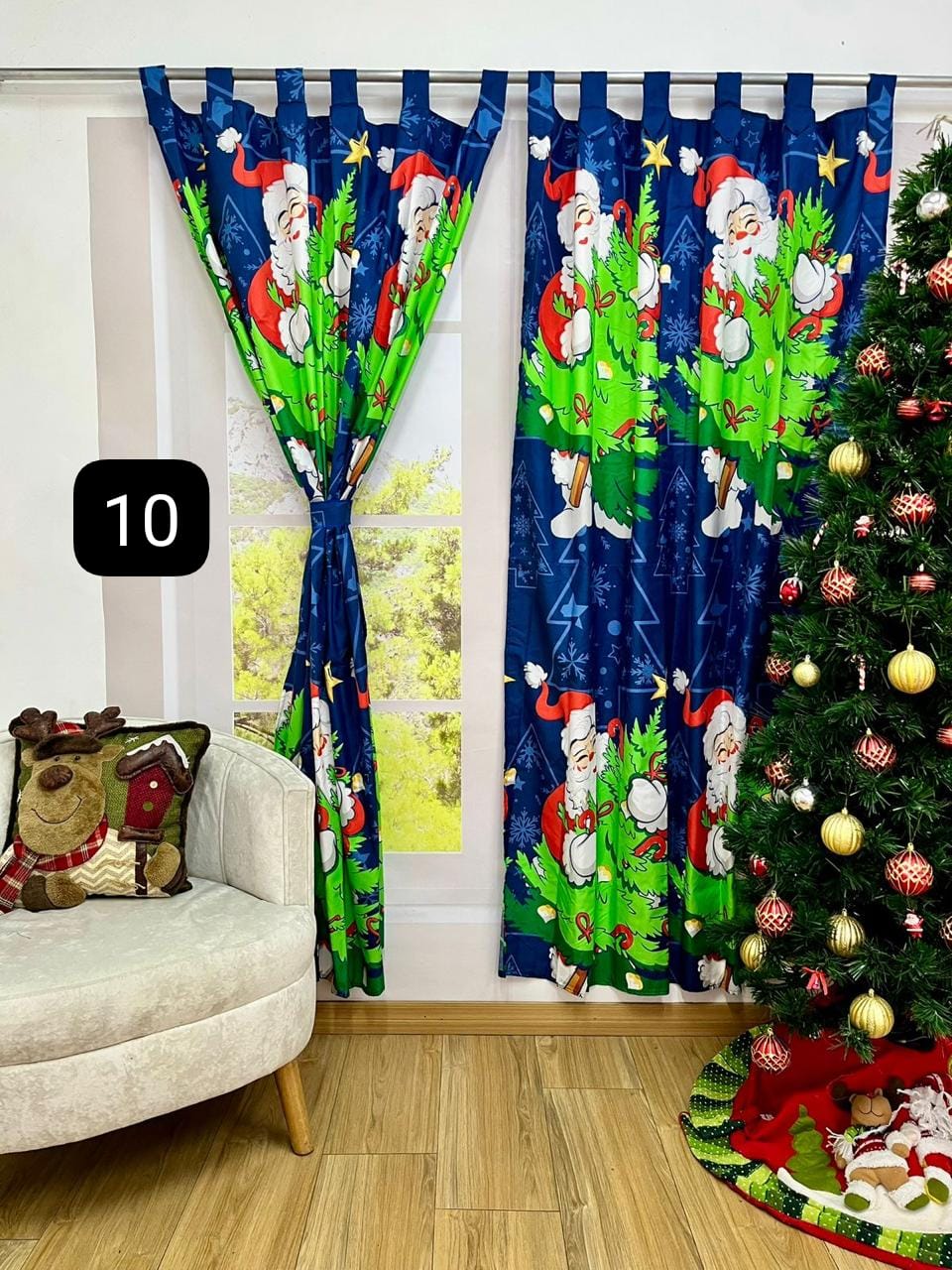 🎄✨ Decora tu hogar esta Navidad y llévate tus cortinas a precio especial – ¡Aprovecha YA! LLEVA 2 JUEGOS X $175000✨🎅