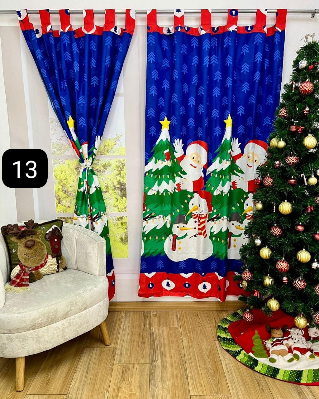 🎄✨ Decora tu hogar esta Navidad y llévate tus cortinas a precio especial – ¡Aprovecha YA! LLEVA 2 JUEGOS X $175000✨🎅