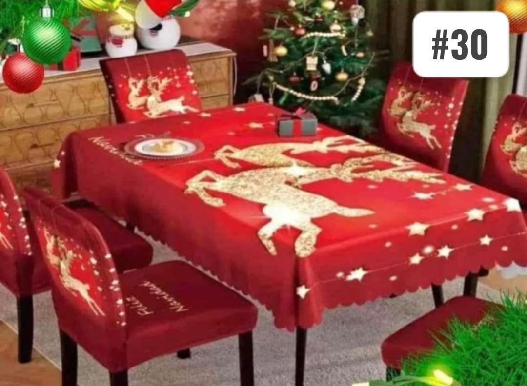 Renueva tu Comedor: Set Mantel + Fundas para comedor de 4 o 6 puestos