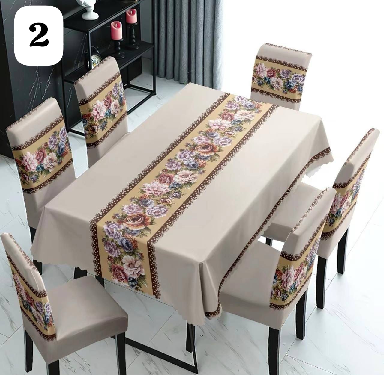 funda silla comedor + mantel