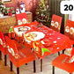 Renueva tu Comedor: Set Mantel + Fundas para comedor de 4 o 6 puestos