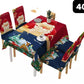Renueva tu Comedor: Set Mantel + Fundas para comedor de 4 o 6 puestos