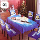 Renueva tu Comedor: Set Mantel + Fundas para comedor de 4 o 6 puestos