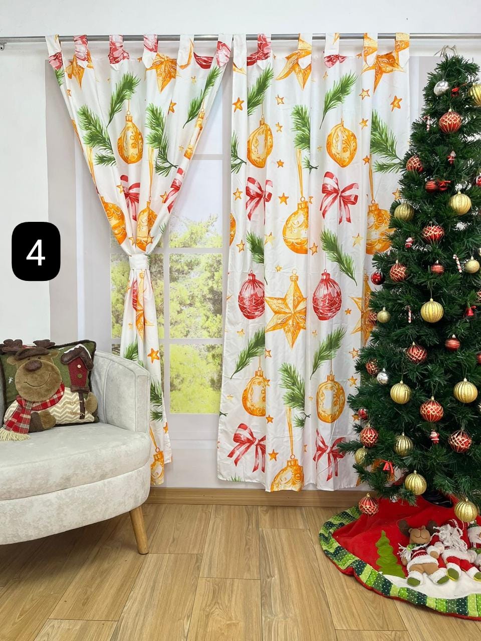 🎄✨ Decora tu hogar esta Navidad y llévate tus cortinas a precio especial – ¡Aprovecha YA! LLEVA 2 JUEGOS X $175000✨🎅
