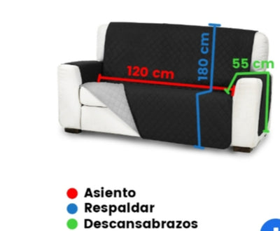 ▶ PROTECTOR DE SOFA DOBLE FAZ❗