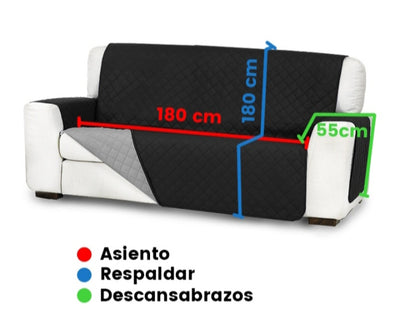 ▶ PROTECTOR DE SOFA DOBLE FAZ❗