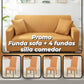 COMBO FUNDA SOFA, FUNDA SILLA COMEDOR