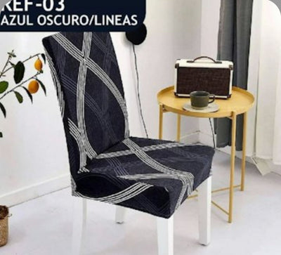 FUNDA SILLA COMEDOR X 8 UNIDADES