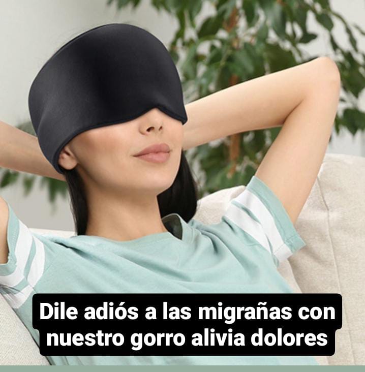 COMBO X 2 UNIDADES GORRO ALIVIA DOLORES - MIGRAÑA GEL FRIO - CALIENTE