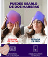 COMBO X 2 UNIDADES GORRO ALIVIA DOLORES - MIGRAÑA GEL FRIO - CALIENTE